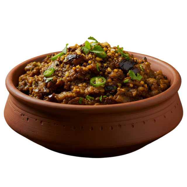  <span class="lte-header lte-h4"> Baingan Bhartha </span> 